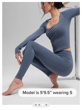 Alo Softsculpt High-Waist Legging Bluestone